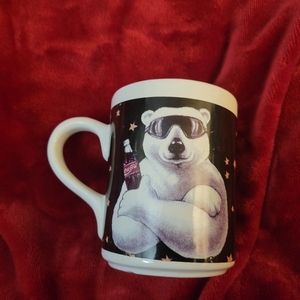 Gibson Coca-Cola Polar Bear with Shades Sunglasses Ceramic Mug